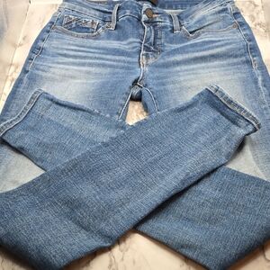 Buckle Black Women's Distressed Blue Skinny Jeans